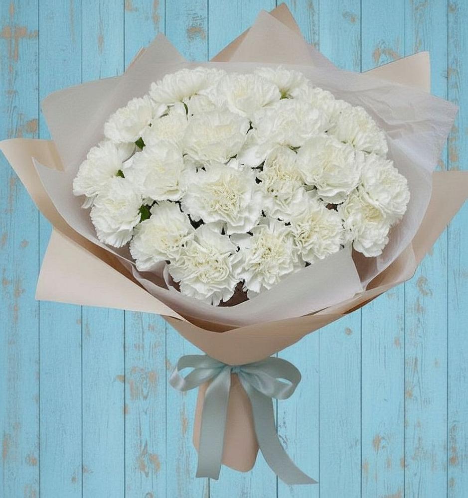 Букет цветов из: Гвоздики в Клявлино