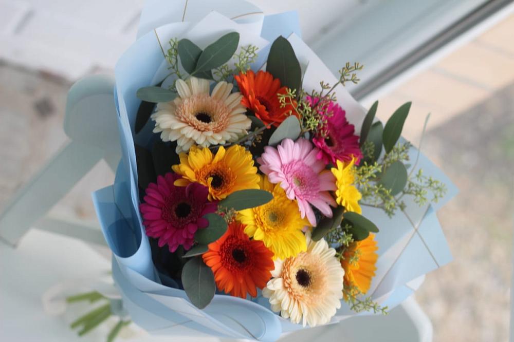 Букет цветов из: Герберы в Клявлино