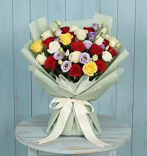 Букет цветов из:  Розы в Клявлино