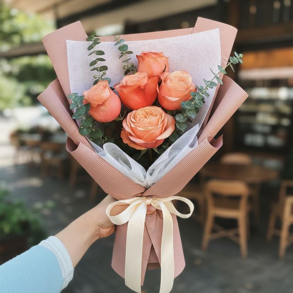 Букет цветов из: Розы в Клявлино