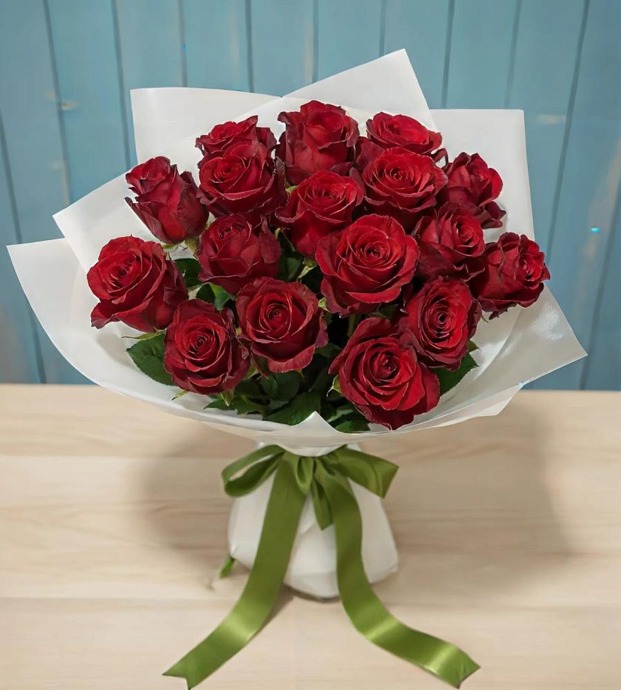 Букет Красные розы в Клявлино