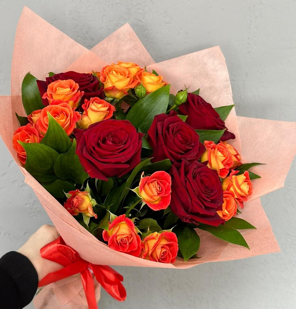 Букет Любовь и восторг в Клявлино