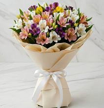 Букет цветов из:  Альстромерии #REPLACE_PRED# Клявлино