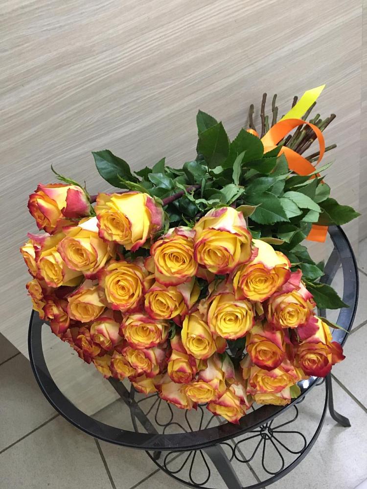 Букет Желтые розы в Клявлино