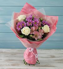Букет цветов из:  Герберы в Клявлино