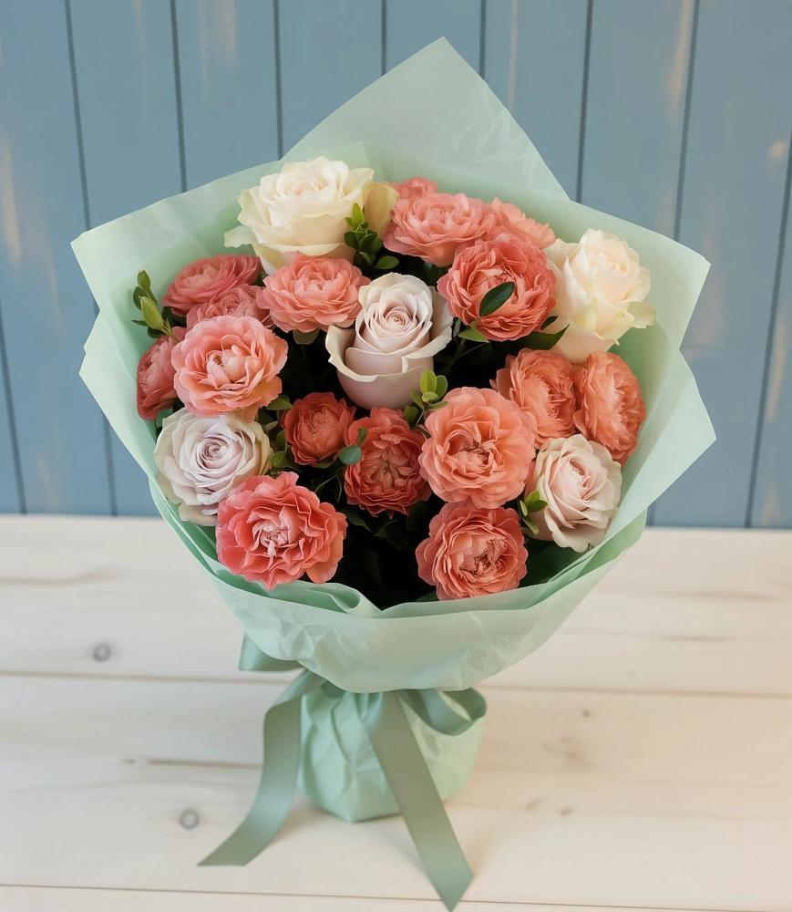 Букет цветов из: Розы в Клявлино