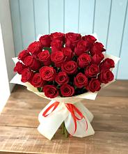 Букет 29 Красных роз в Клявлино