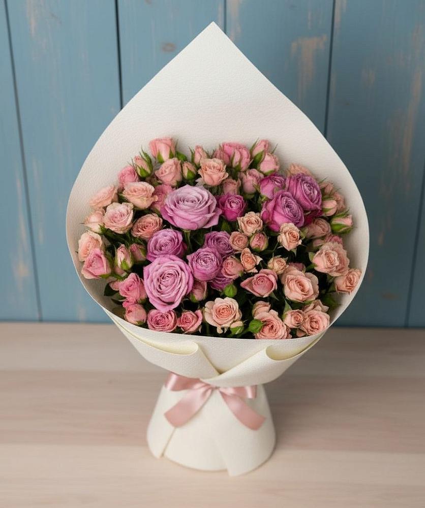 Букет цветов из: Розы в Клявлино